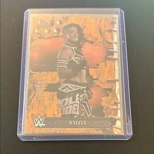 2025 Topps Wrestling Chrome WWE x Cactus Jack Bayley Orange Refractor /25 #47